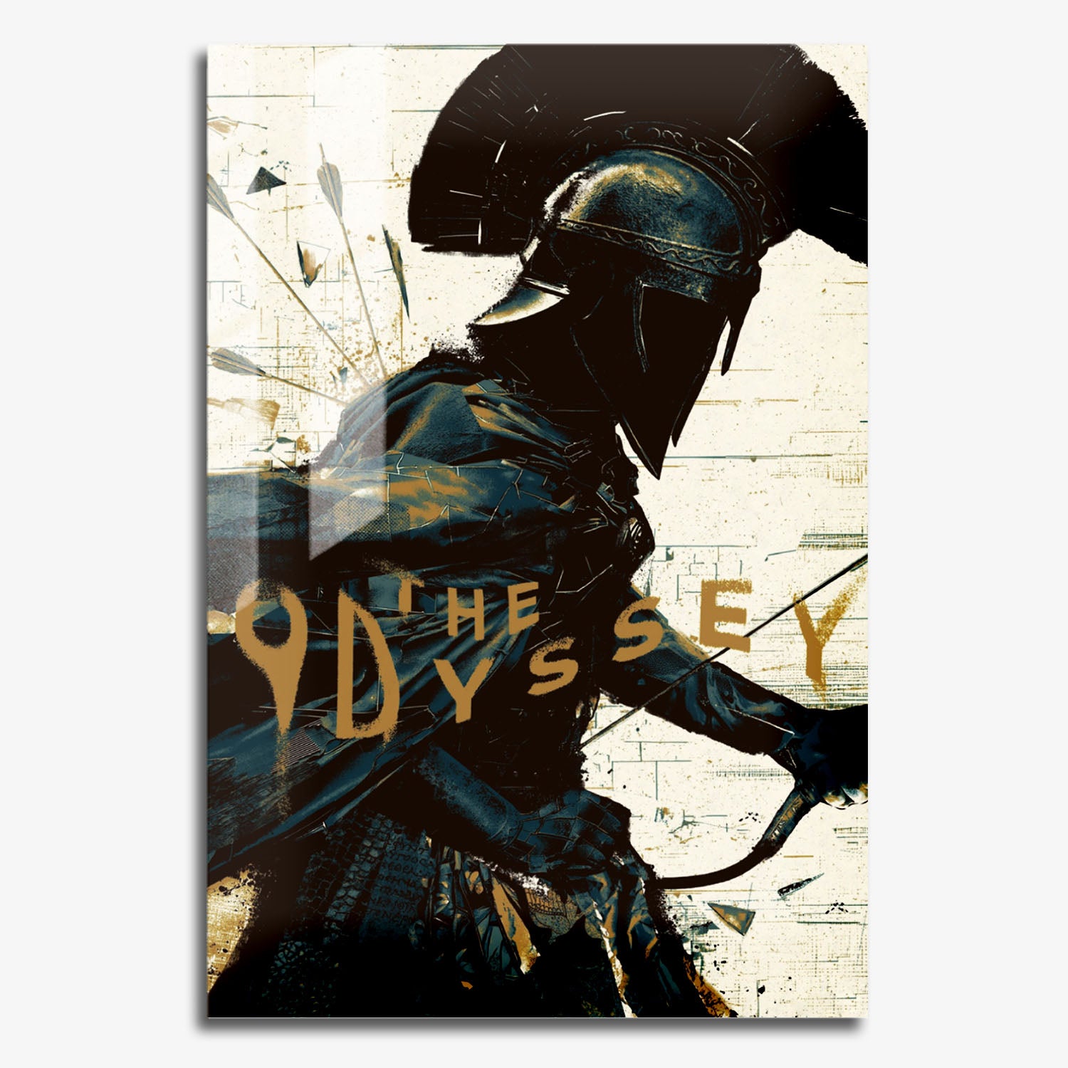 Flex Designs Metal Poster The Odyssey Sketch 11 x 17" Home Goods - Movie 2026 Movie Metal Poster