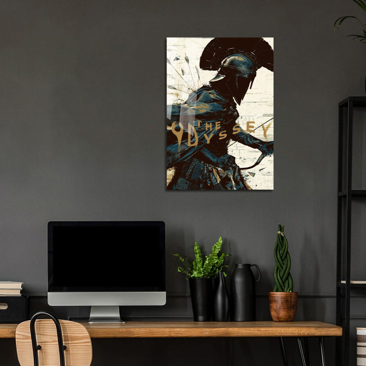 Flex Designs Metal Poster The Odyssey Sketch 24 x 36" Home Goods - Movie 2026 Movie Metal Poster