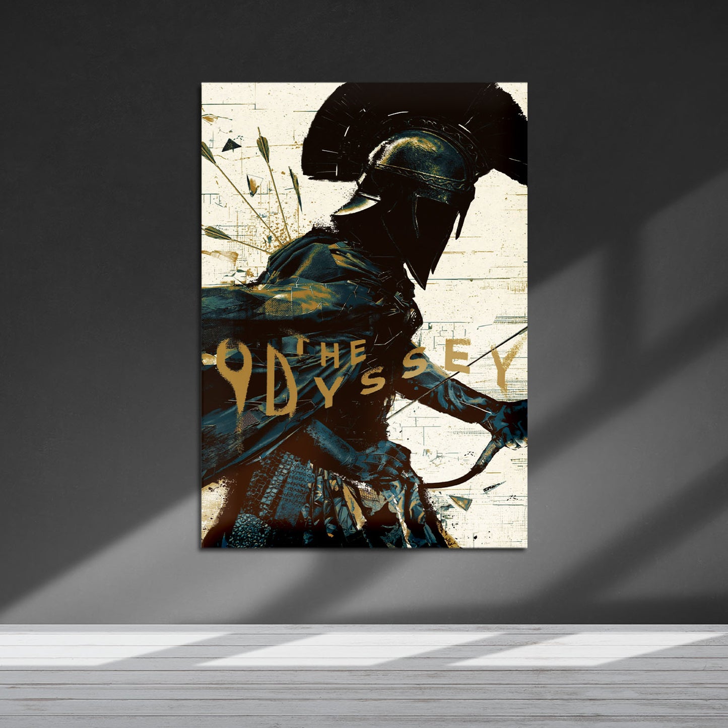 Flex Designs Metal Poster The Odyssey Sketch 5 x 7" Home Goods - Movie 2026 Movie Metal Poster