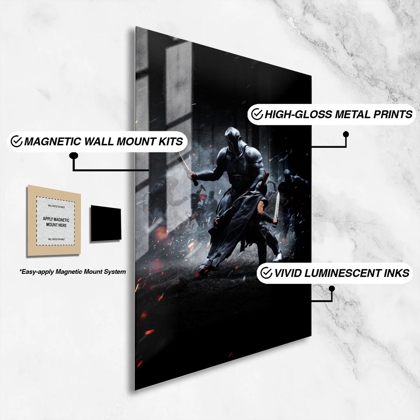 Flex Designs Metal Poster The Odyssey Textless 16 x 24" Home Goods - Movie 2026 Movie Metal Poster