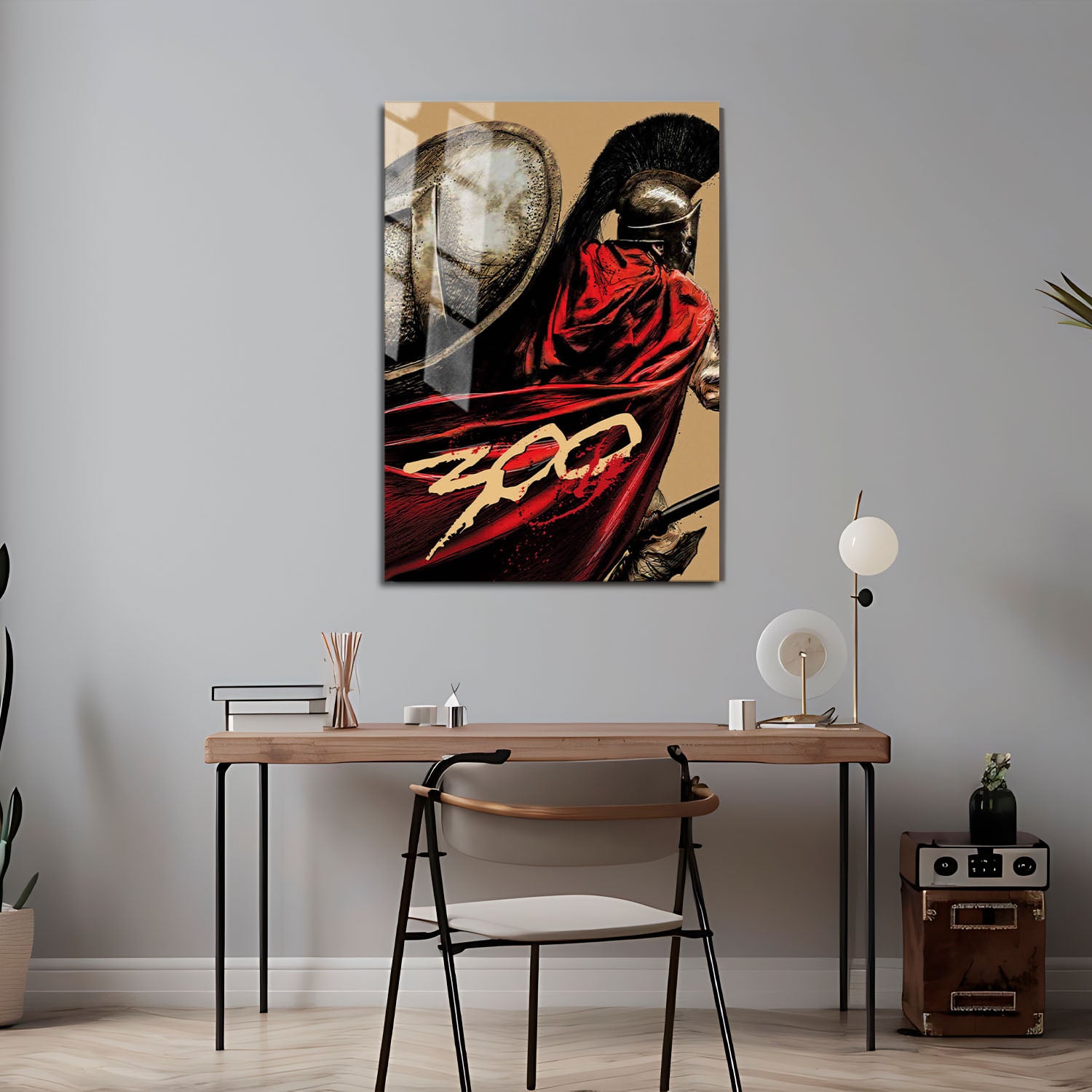 Flex Designs Metal Poster 300 Theatrical 5 x 7" Home Goods - Movie 2007 Movie Metal Poster