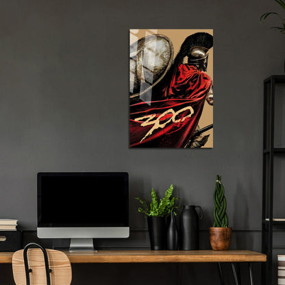 Flex Designs Metal Poster 300 Theatrical 24 x 36" Home Goods - Movie 2007 Movie Metal Poster