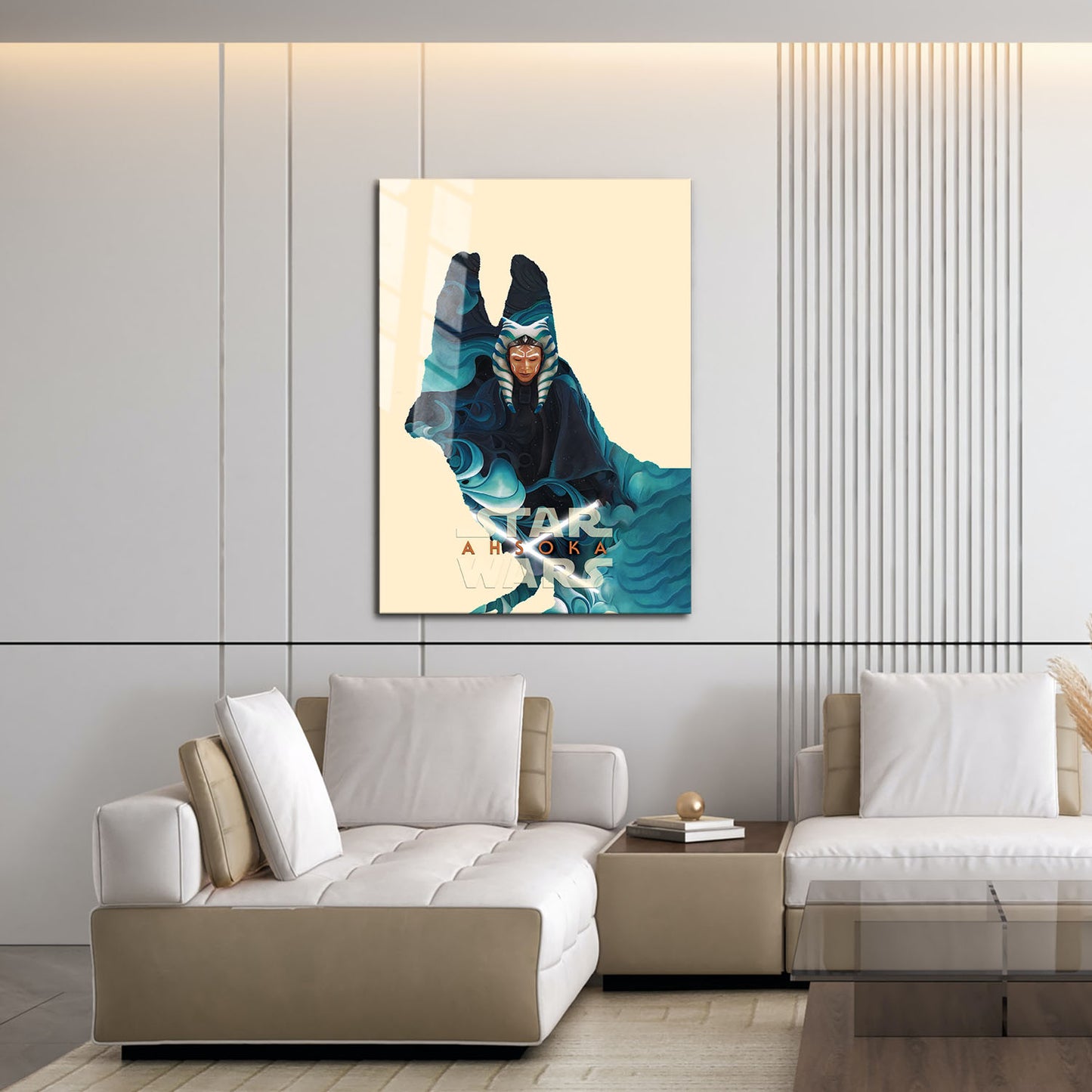 Flex Designs Metal Poster Ahsoka Sketch 16 x 24" Home Goods - TV show 2023 TV show Metal Poster