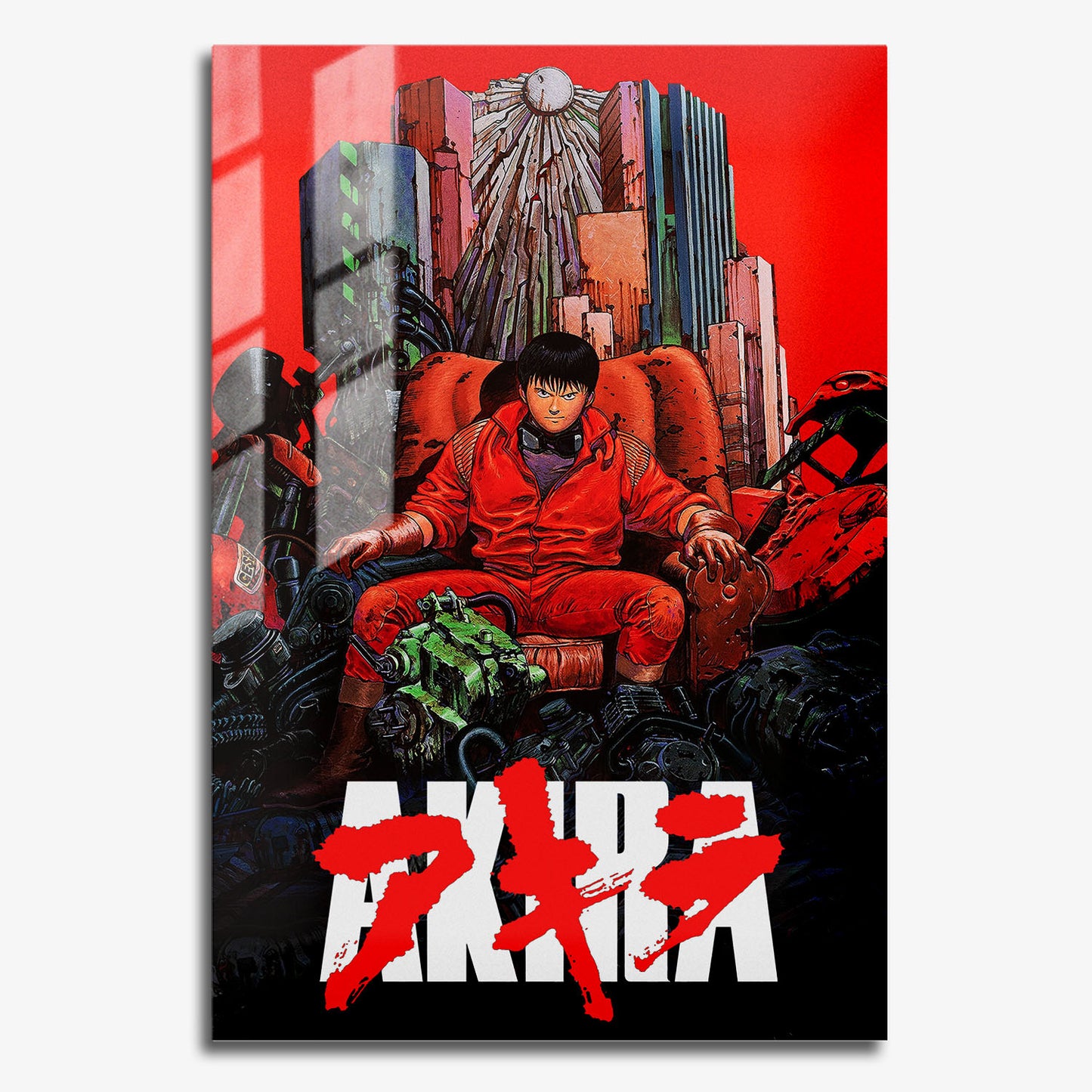 Flex Designs Metal Poster Akira Alternate 11 x 17" Home Goods - Movie 1988 Movie Metal Poster