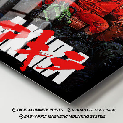 Flex Designs Metal Poster Akira Alternate 11 x 17" Home Goods - Movie 1988 Movie Metal Poster