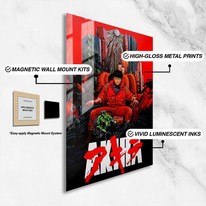 Flex Designs Metal Poster Akira Alternate 16 x 24" Home Goods - Movie 1988 Movie Metal Poster