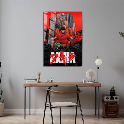 Flex Designs Metal Poster Akira Alternate 5 x 7" Home Goods - Movie 1988 Movie Metal Poster