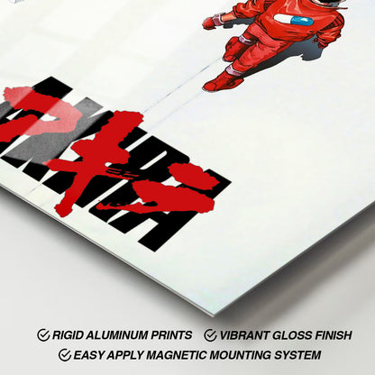 Flex Designs Metal Poster Akira 11 x 17" Home Goods - Movie 1988 Movie Metal Poster