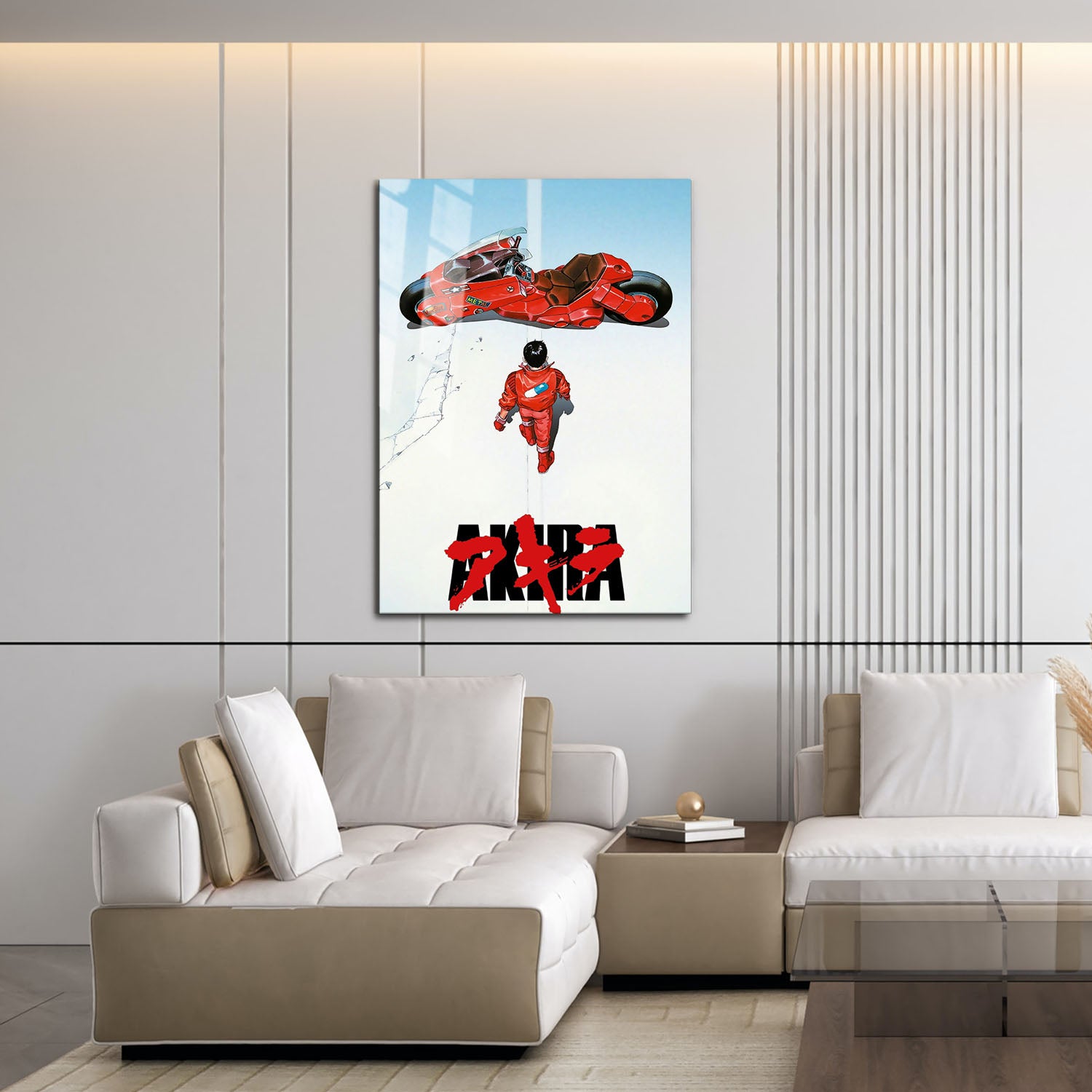 Flex Designs Metal Poster Akira 16 x 24" Home Goods - Movie 1988 Movie Metal Poster