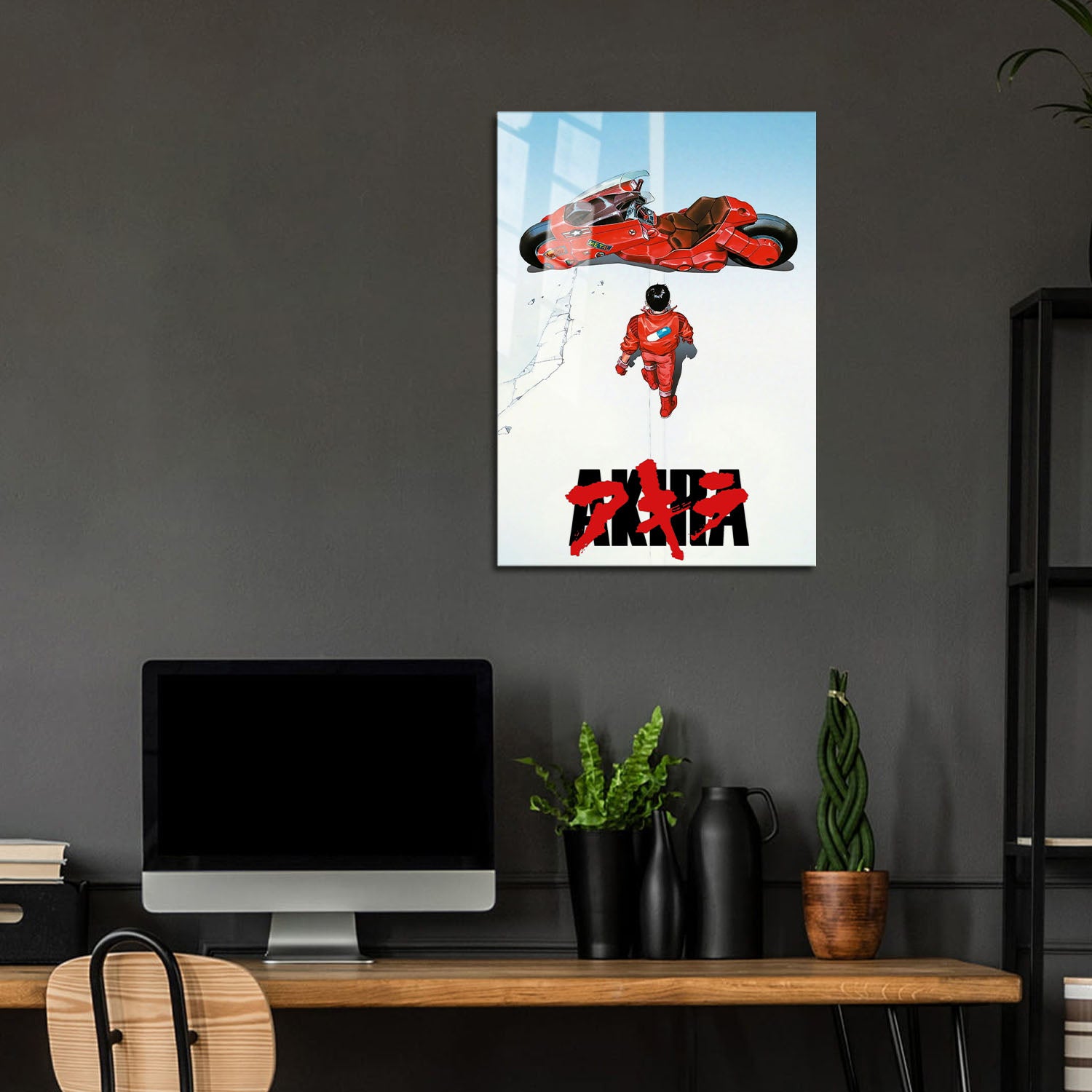 Flex Designs Metal Poster Akira 24 x 36" Home Goods - Movie 1988 Movie Metal Poster
