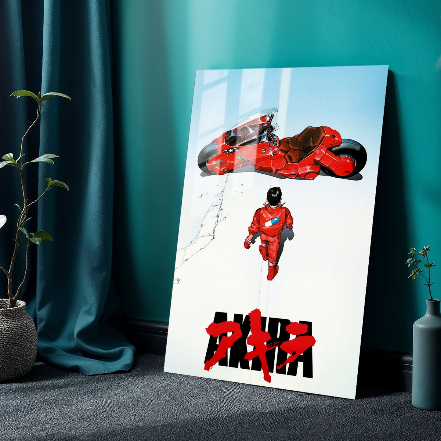 Flex Designs Metal Poster Akira 24 x 36" Home Goods - Movie 1988 Movie Metal Poster