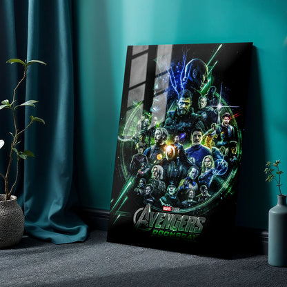 Flex Designs Metal Poster Avengers Doomsday Sketch 24 x 36" Home Goods - Movie 2026 Movie Metal Poster