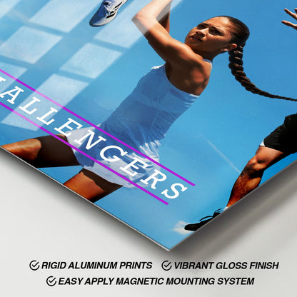 Flex Designs Metal Poster Challengers 11 x 17" Home Goods - Movie 2024 Movie Metal Poster