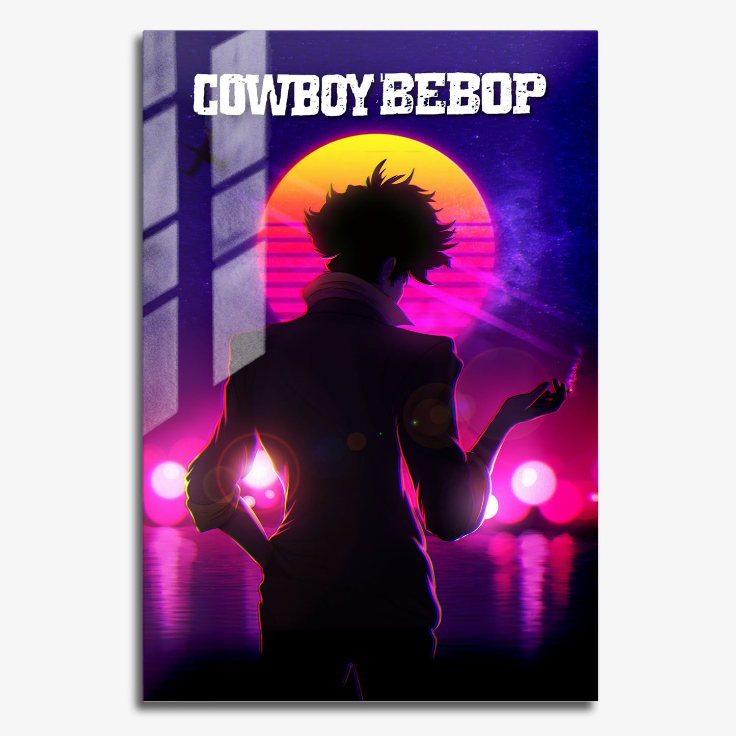 Flex Designs Metal Poster Cowboy Bebop Alternate 11 x 17" Home Goods - TV show 1998 TV show Metal Poster