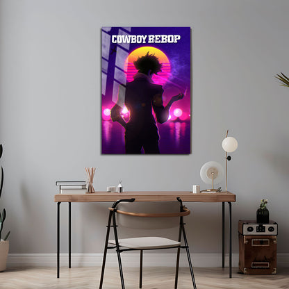 Flex Designs Metal Poster Cowboy Bebop Alternate 5 x 7" Home Goods - TV show 1998 TV show Metal Poster