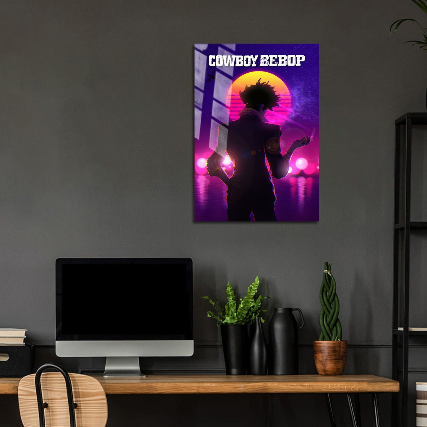 Flex Designs Metal Poster Cowboy Bebop Alternate 24 x 36" Home Goods - TV show 1998 TV show Metal Poster