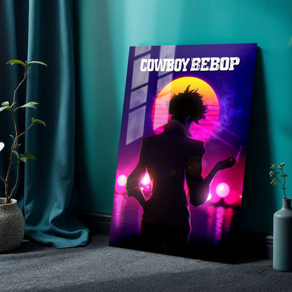 Flex Designs Metal Poster Cowboy Bebop Alternate 24 x 36" Home Goods - TV show 1998 TV show Metal Poster
