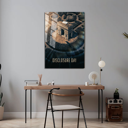 Flex Designs Metal Poster Disclosure Day Cover 5 x 7" Home Goods - Movie 2026 Movie Metal Poster