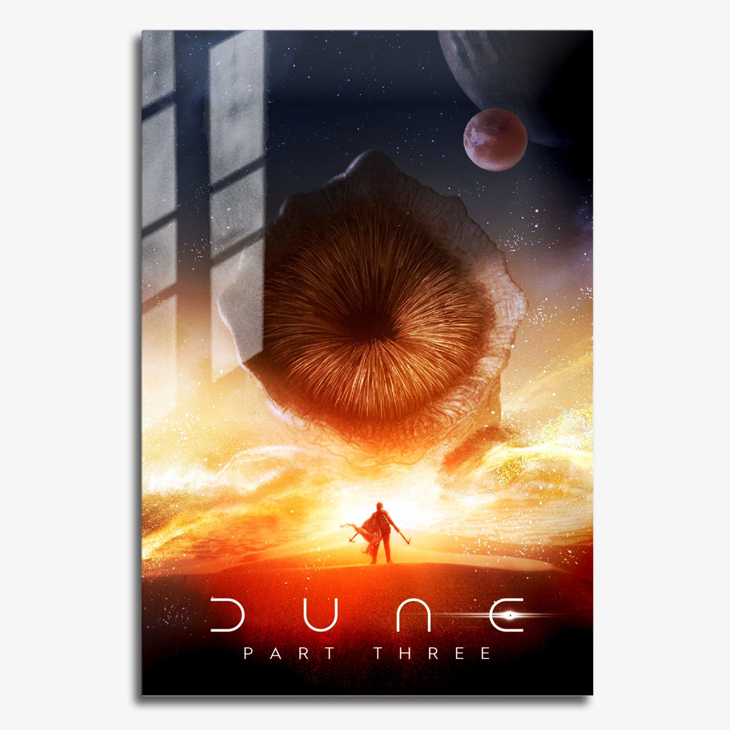 Flex Designs Metal Poster Dune Part Three Cover 11 x 17" Home Goods - Movie 2026 Movie Metal Poster