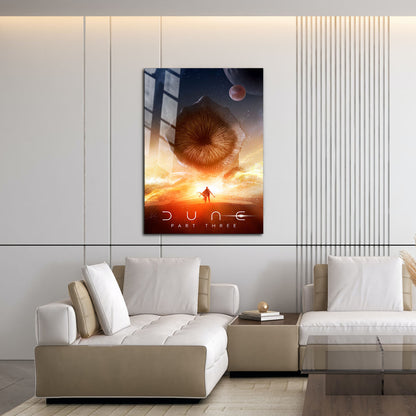Flex Designs Metal Poster Dune Part Three Cover 16 x 24" Home Goods - Movie 2026 Movie Metal Poster
