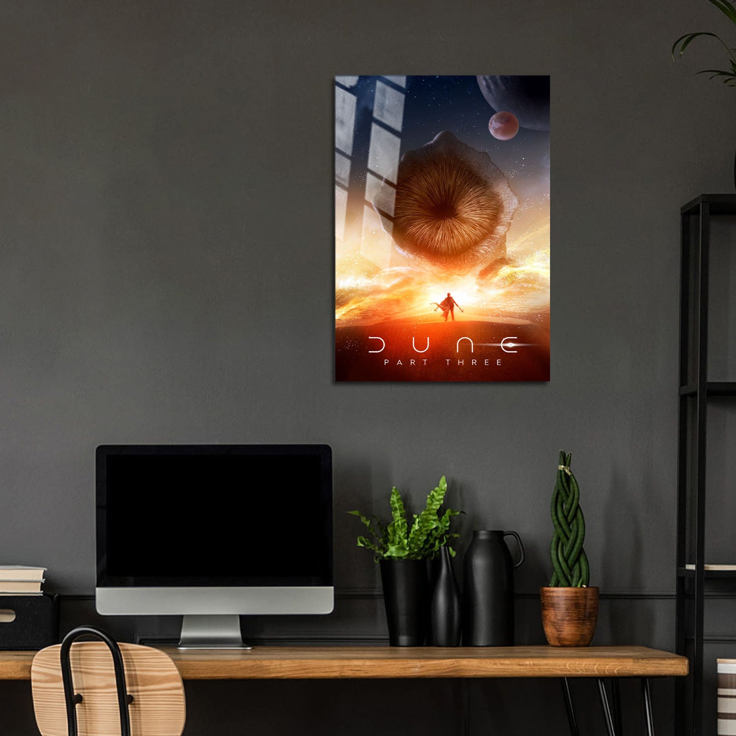 Flex Designs Metal Poster Dune Part Three Cover 24 x 36" Home Goods - Movie 2026 Movie Metal Poster
