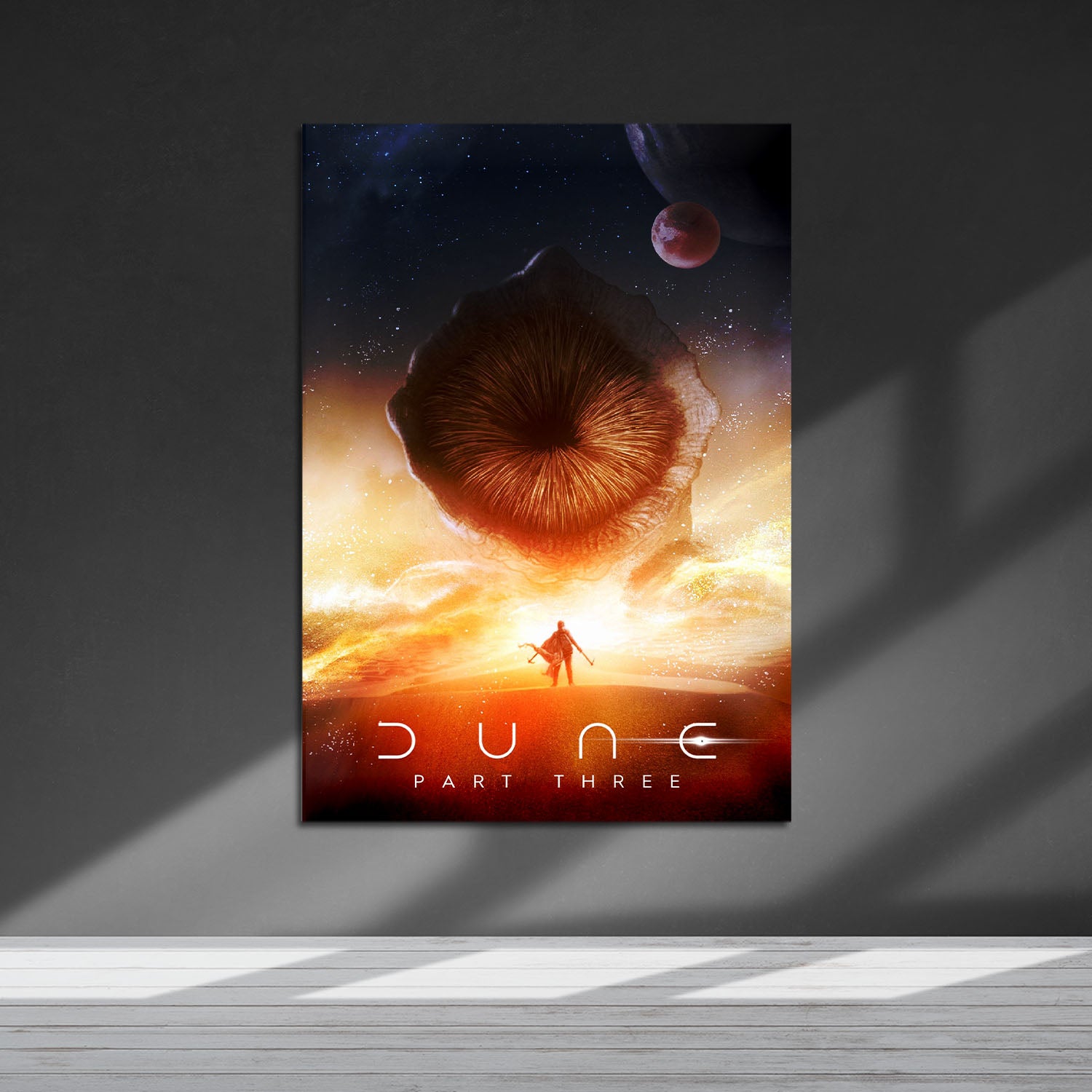 Flex Designs Metal Poster Dune Part Three Cover 5 x 7" Home Goods - Movie 2026 Movie Metal Poster