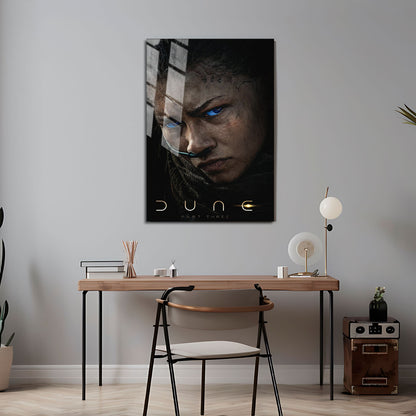 Flex Designs Metal Poster Dune Part Three Chani 5 x 7" Home Goods - Movie 2026 Movie Metal Poster