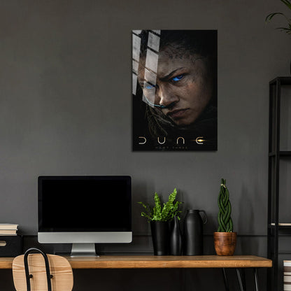Flex Designs Metal Poster Dune Part Three Chani 24 x 36" Home Goods - Movie 2026 Movie Metal Poster
