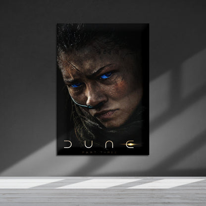 Flex Designs Metal Poster Dune Part Three Chani 5 x 7" Home Goods - Movie 2026 Movie Metal Poster