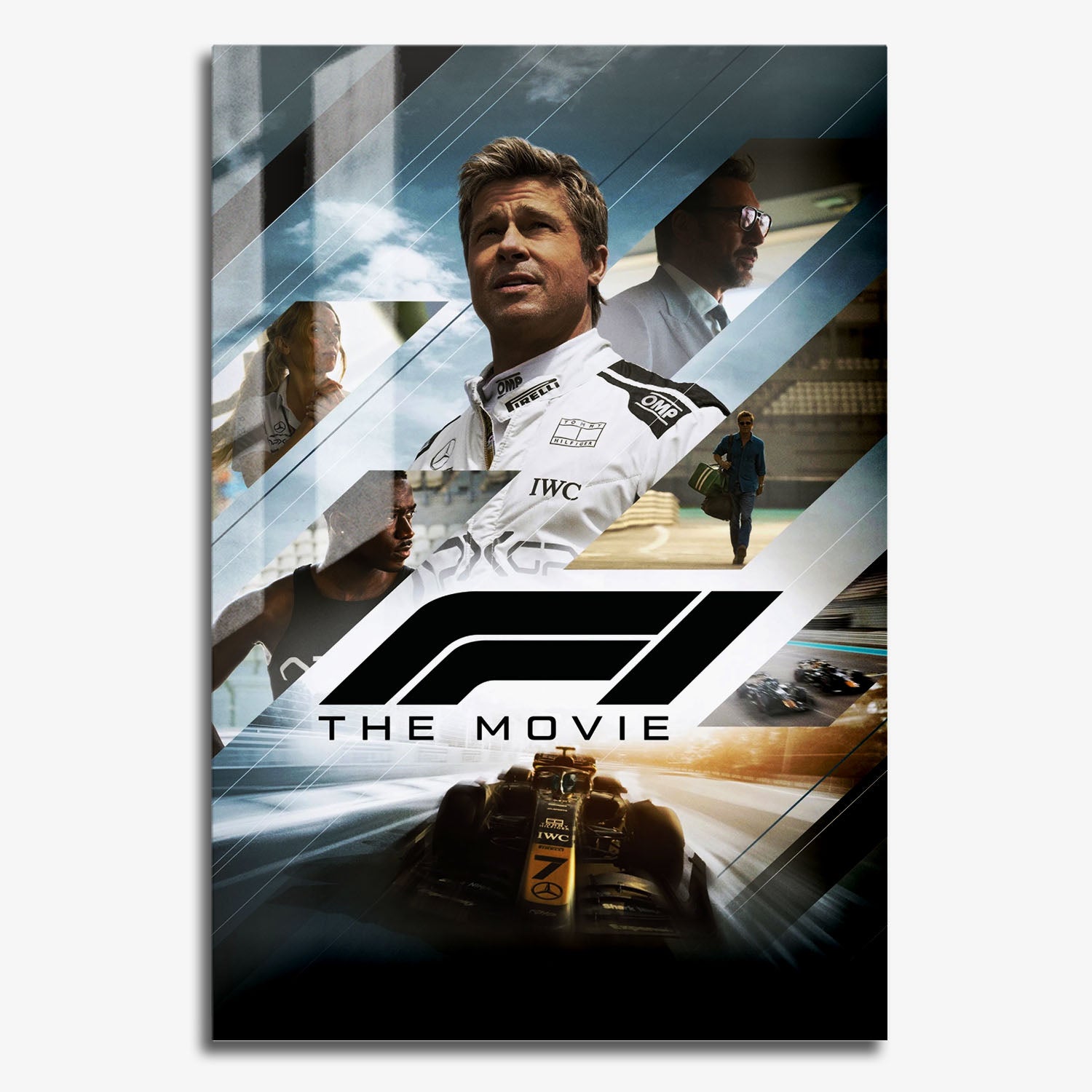Flex Designs Metal Poster F1 The Movie Alternate 11 x 17" Home Goods - Movie 2025 Movie Metal Poster
