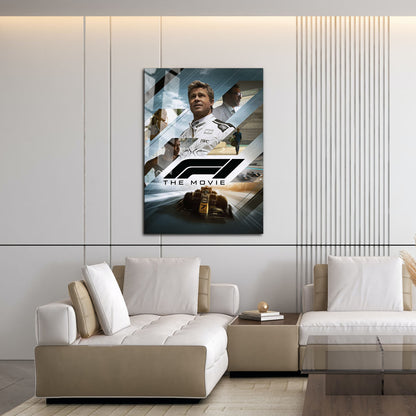 Flex Designs Metal Poster F1 The Movie Alternate 16 x 24" Home Goods - Movie 2025 Movie Metal Poster