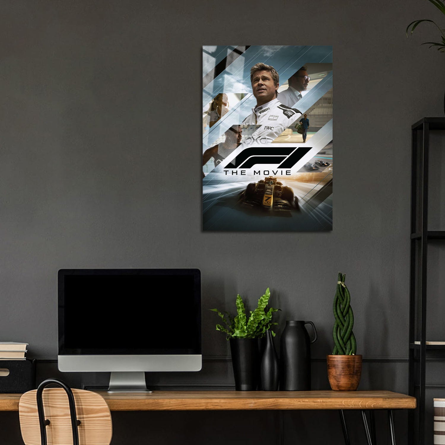 Flex Designs Metal Poster F1 The Movie Alternate 24 x 36" Home Goods - Movie 2025 Movie Metal Poster