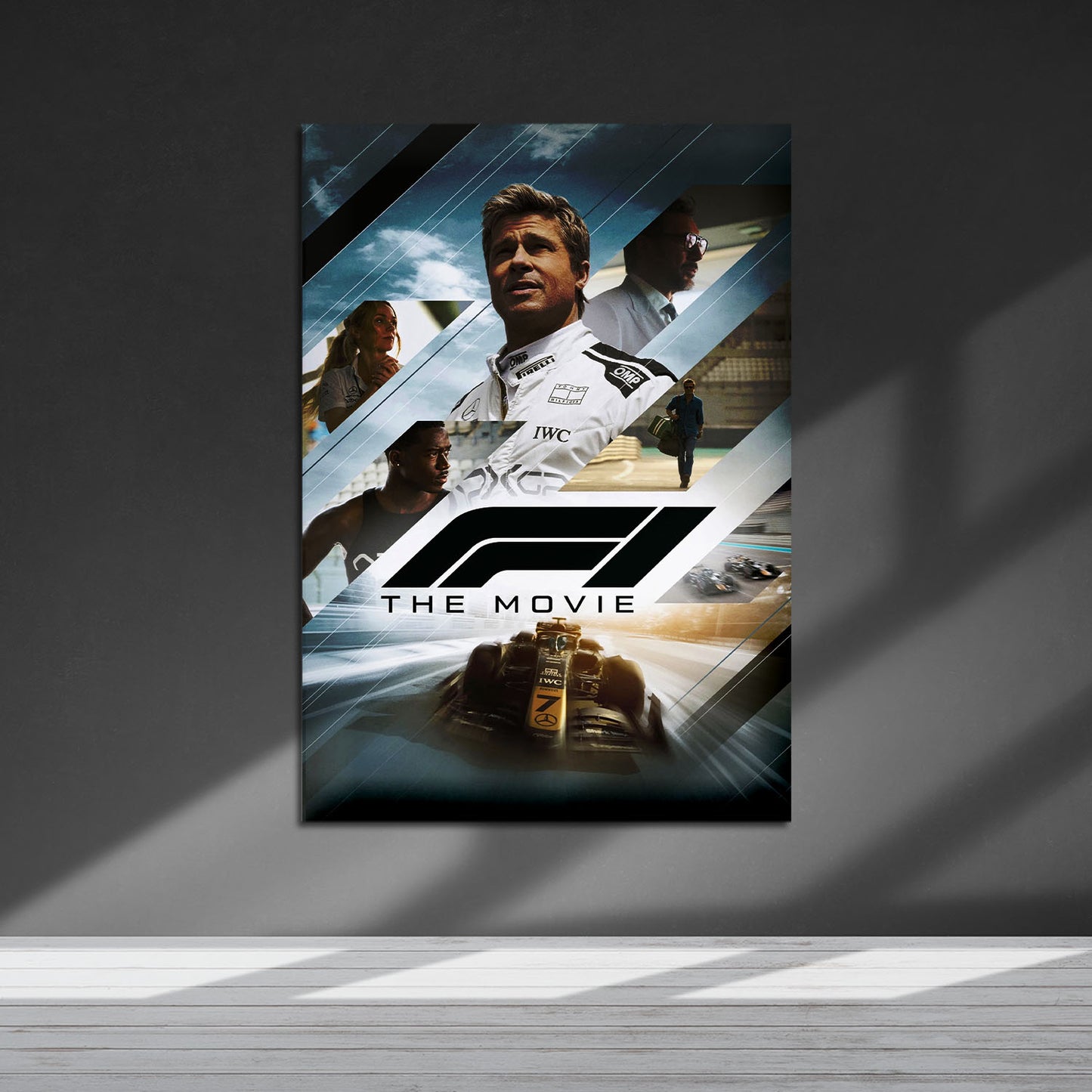 Flex Designs Metal Poster F1 The Movie Alternate 5 x 7" Home Goods - Movie 2025 Movie Metal Poster