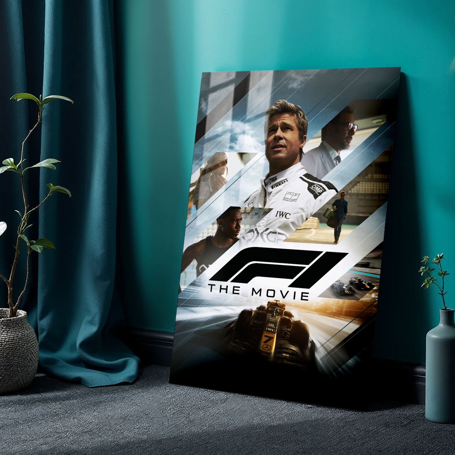 Flex Designs Metal Poster F1 The Movie Alternate 24 x 36" Home Goods - Movie 2025 Movie Metal Poster