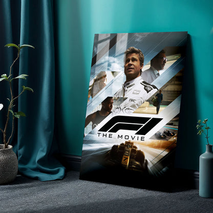 Flex Designs Metal Poster F1 The Movie Alternate 24 x 36" Home Goods - Movie 2025 Movie Metal Poster