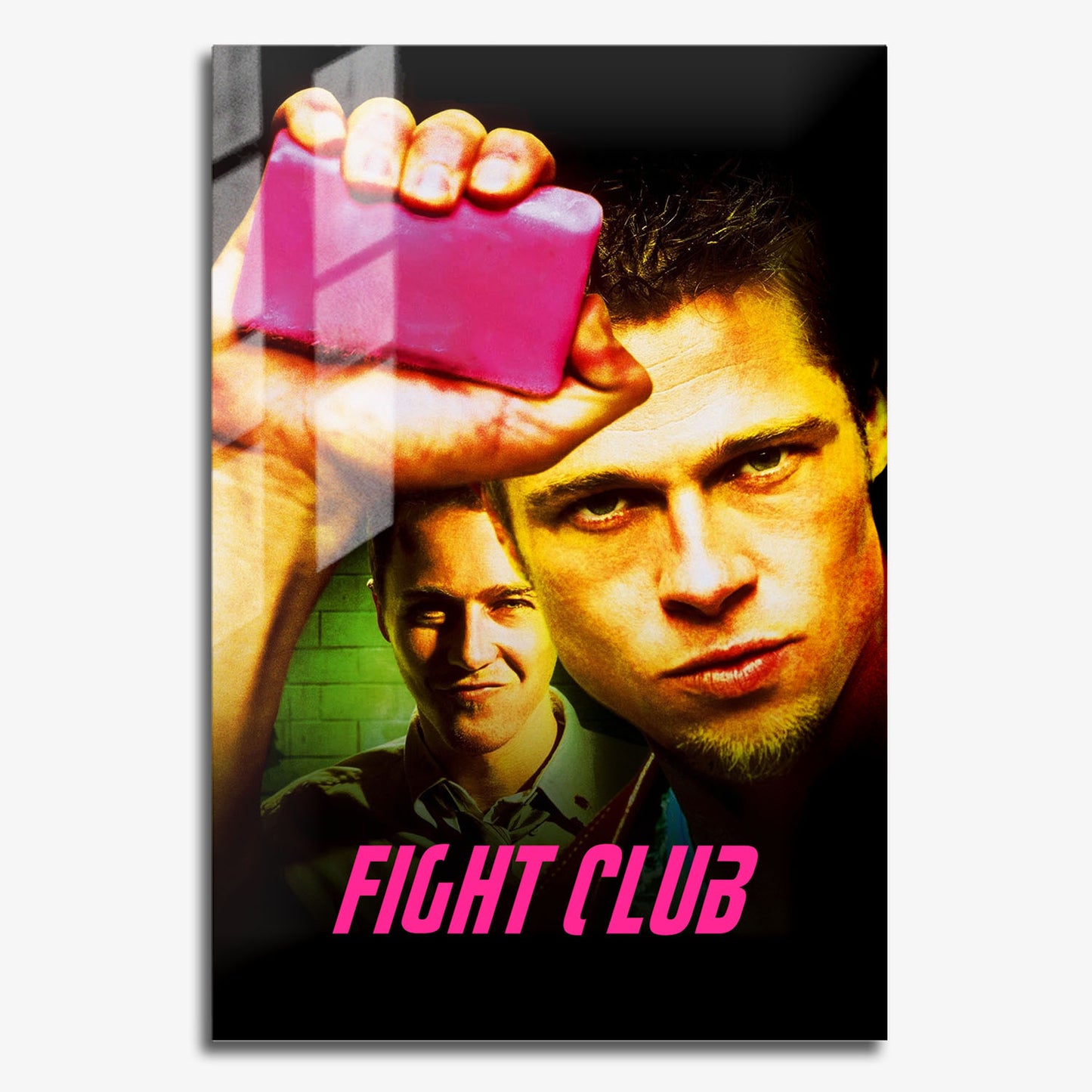 Flex Designs Metal Poster Fight Club Original 11 x 17" Home Goods - Movie 1999 Movie Metal Poster