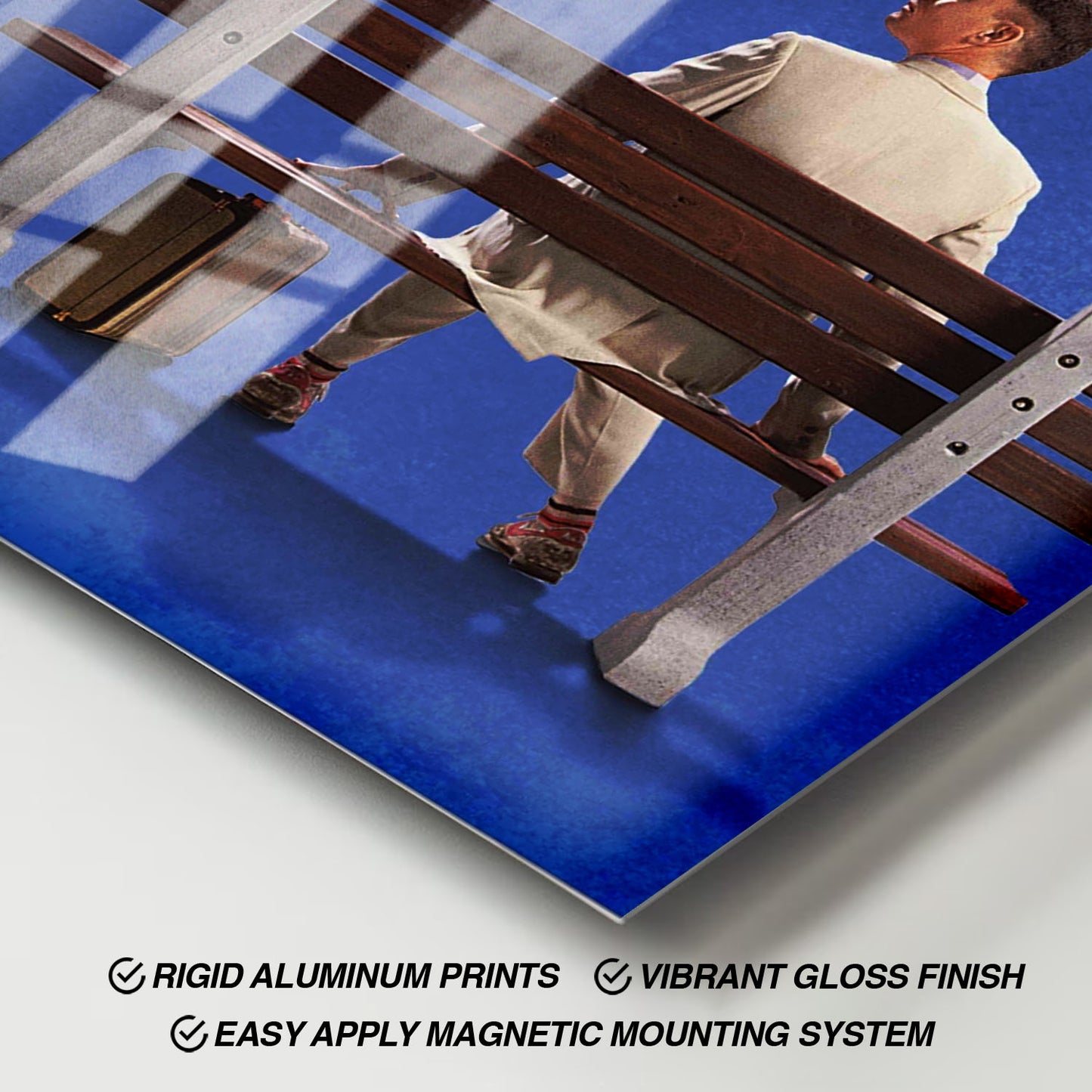 Flex Designs Metal Poster Forrest Gump Cover 11 x 17" Home Goods - Movie 1994 Movie Metal Poster