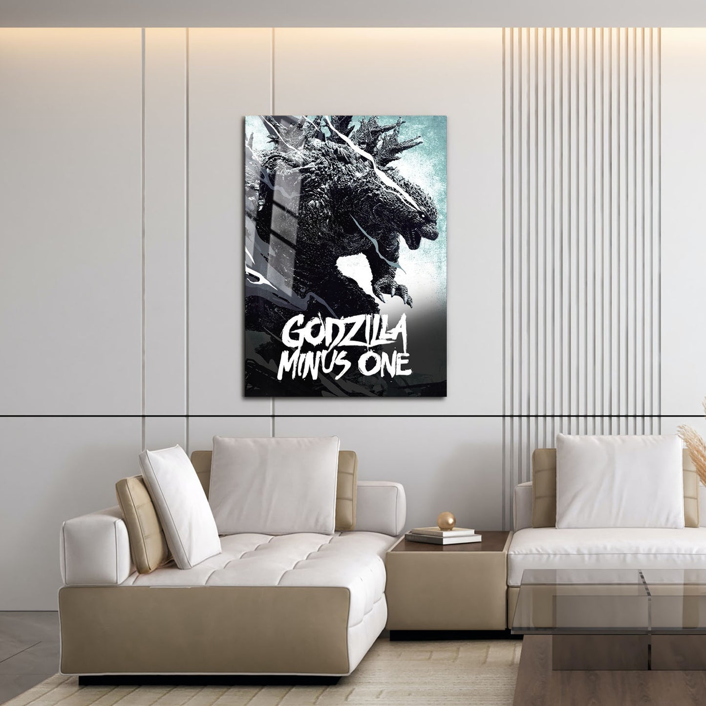 Flex Designs Metal Poster Godzilla Minus One Cinematic 16 x 24" Home Goods - Movie 2023 Movie Metal Poster