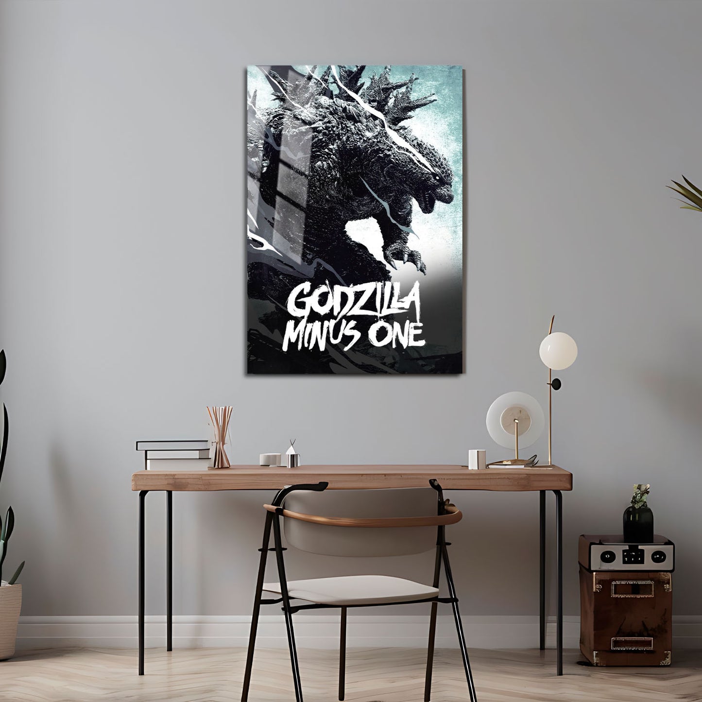 Flex Designs Metal Poster Godzilla Minus One Cinematic 5 x 7" Home Goods - Movie 2023 Movie Metal Poster