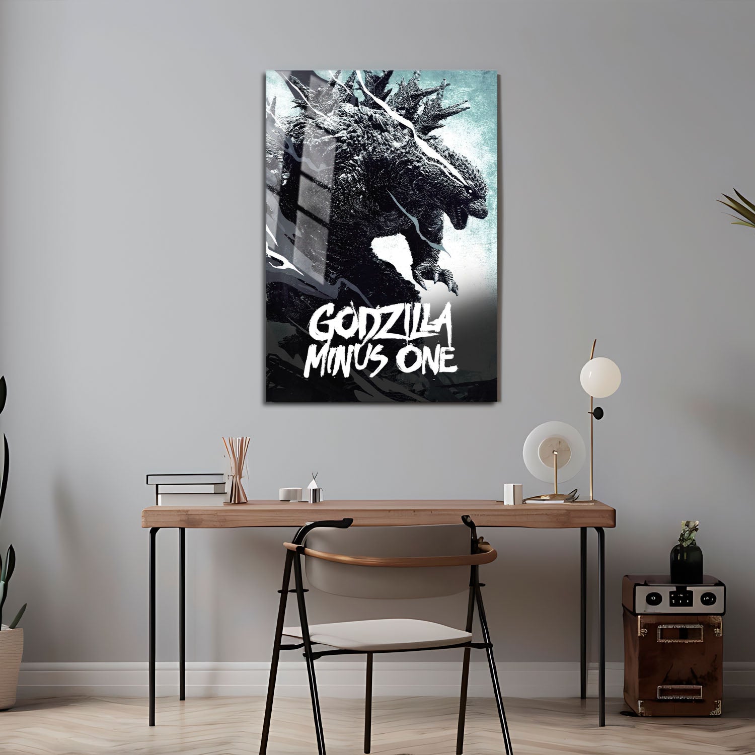 Flex Designs Metal Poster Godzilla Minus One Cinematic 5 x 7" Home Goods - Movie 2023 Movie Metal Poster