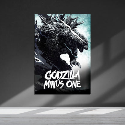 Flex Designs Metal Poster Godzilla Minus One Cinematic 5 x 7" Home Goods - Movie 2023 Movie Metal Poster