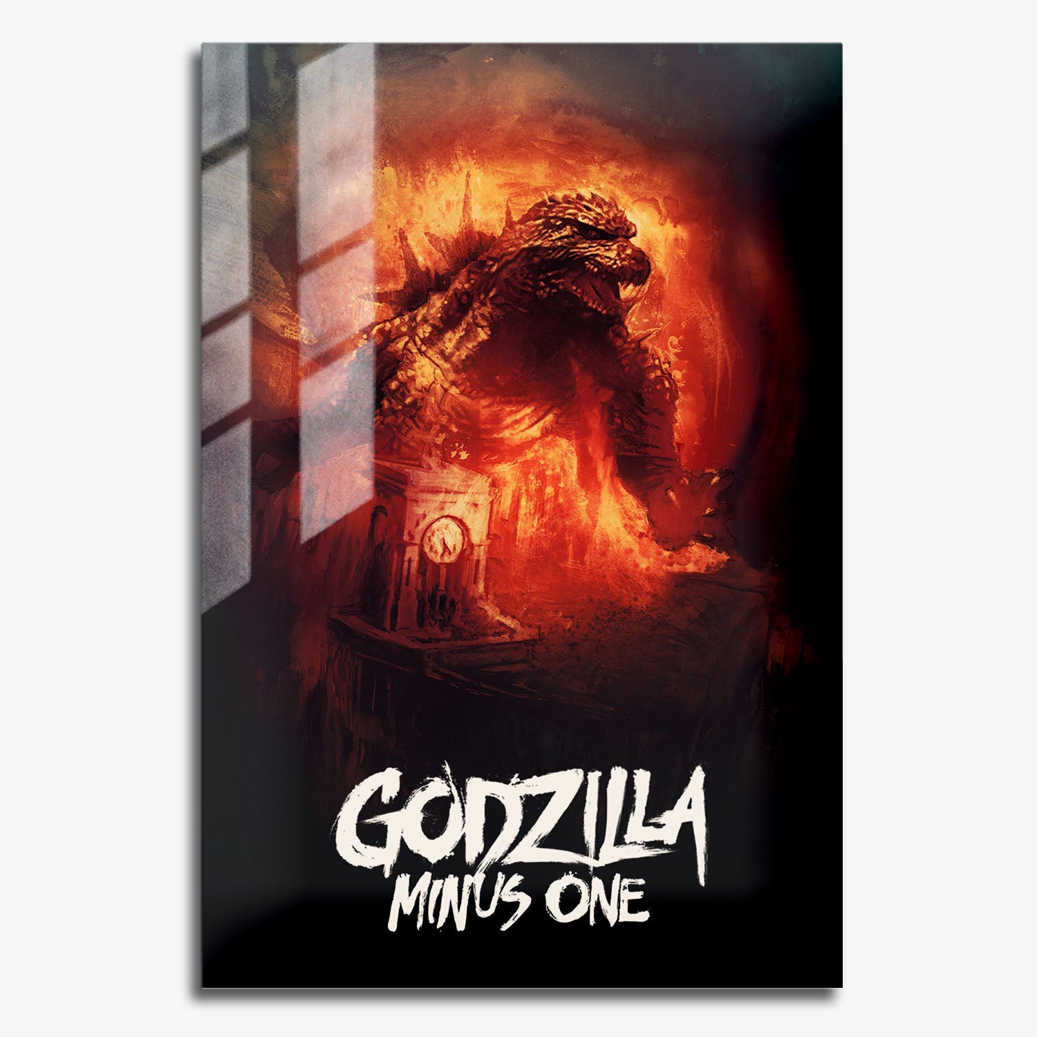 Flex Designs Metal Poster Godzilla Minus One 11 x 17" Home Goods - Movie 2023 Movie Metal Poster