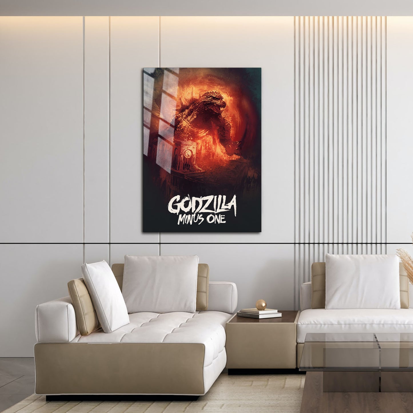 Flex Designs Metal Poster Godzilla Minus One 16 x 24" Home Goods - Movie 2023 Movie Metal Poster