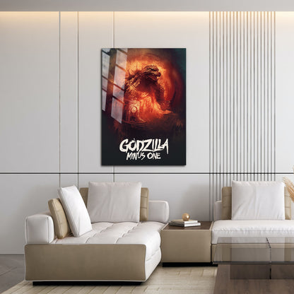 Flex Designs Metal Poster Godzilla Minus One 16 x 24" Home Goods - Movie 2023 Movie Metal Poster