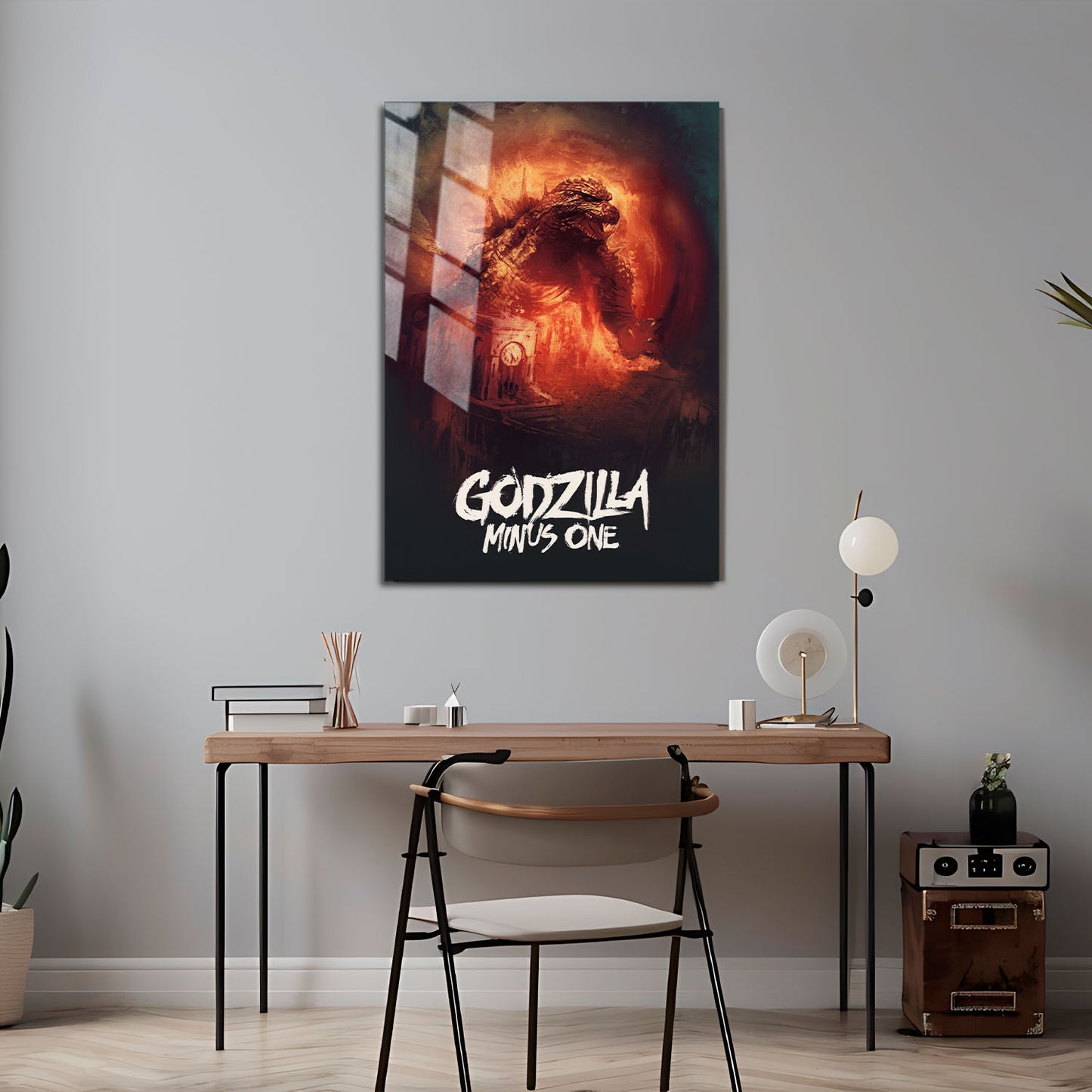 Flex Designs Metal Poster Godzilla Minus One 5 x 7" Home Goods - Movie 2023 Movie Metal Poster
