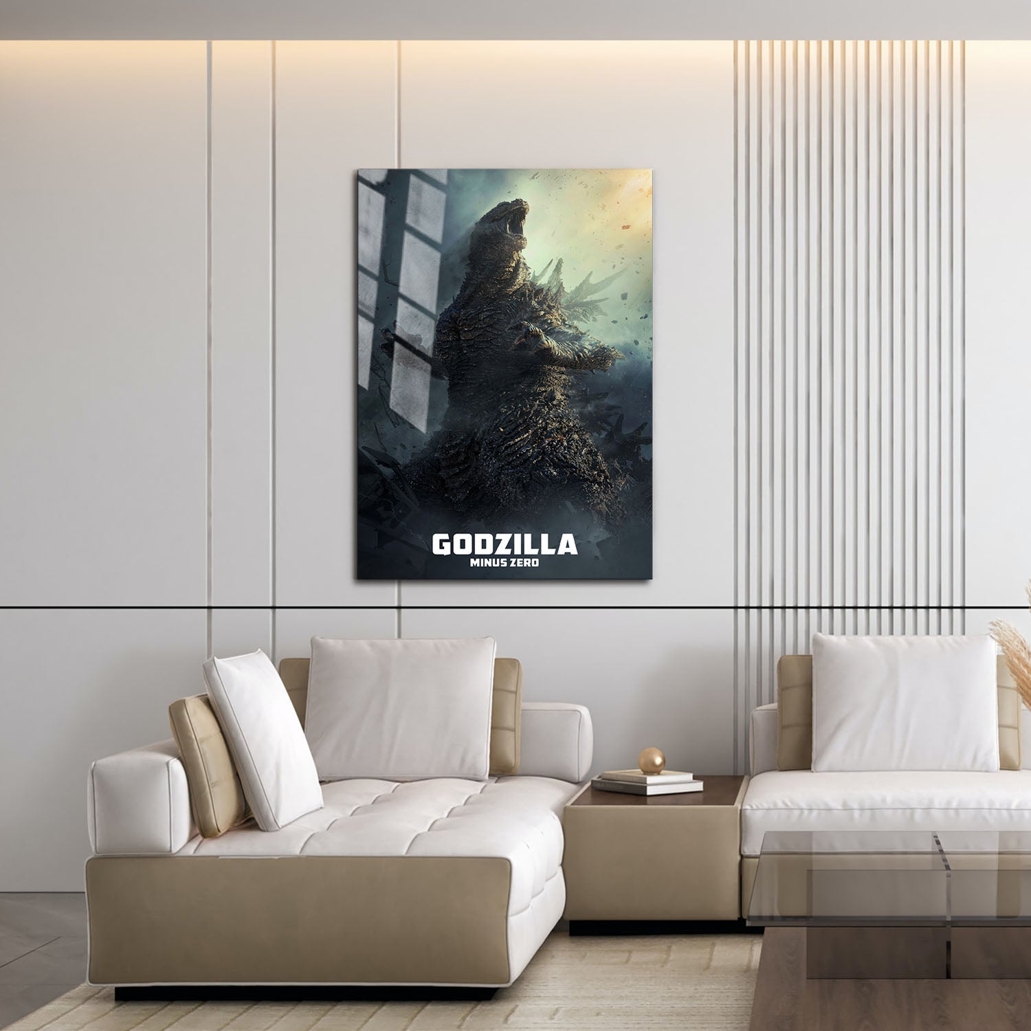 Flex Designs Metal Poster Godzilla Minus Zero Cinematic 16 x 24" Home Goods - Movie 2026 Movie Metal Poster
