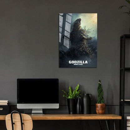 Flex Designs Metal Poster Godzilla Minus Zero Cinematic 24 x 36" Home Goods - Movie 2026 Movie Metal Poster