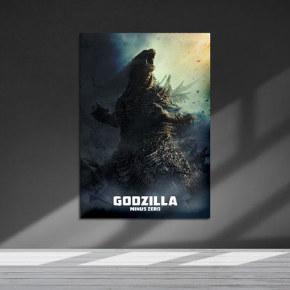 Flex Designs Metal Poster Godzilla Minus Zero Cinematic 5 x 7" Home Goods - Movie 2026 Movie Metal Poster