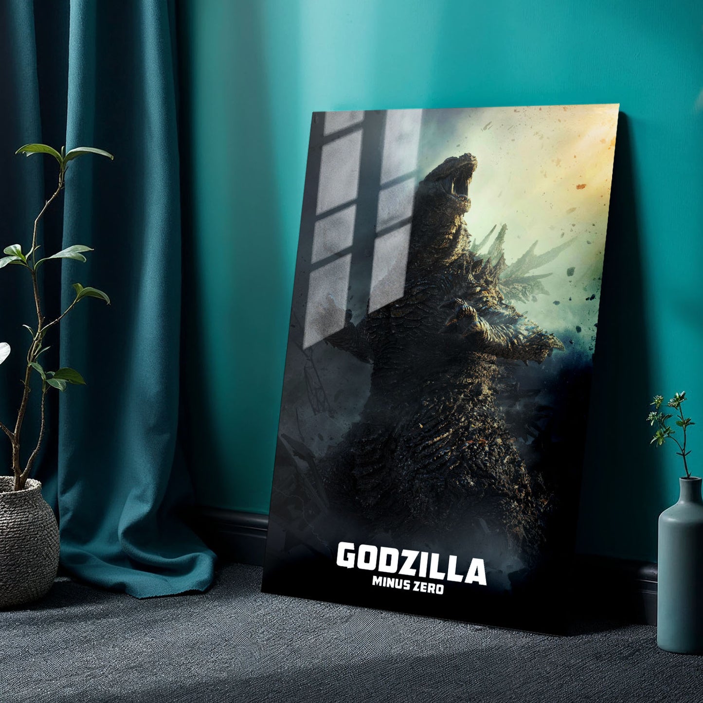 Flex Designs Metal Poster Godzilla Minus Zero Cinematic 24 x 36" Home Goods - Movie 2026 Movie Metal Poster