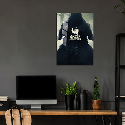 Flex Designs Metal Poster Godzilla Minus Zero Cover 24 x 36" Home Goods - Movie 2026 Movie Metal Poster